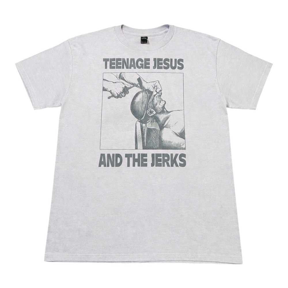 Teenage Jesus and the Jerks Band Graphic Tee Heather Grey T-Shirt
